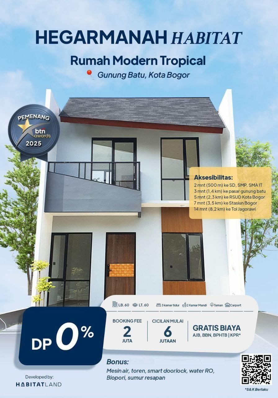 Perumahan hegarmanah habitat